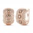 Le Vian Diamond Earrings 1-1/8 ct tw 14K Strawberry Gold