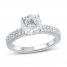 Lab-Created Diamonds by KAY Engagement Ring 2-1/3 ct tw Round-Cut 14K White Gold