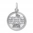 White House Charm Sterling Silver