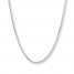 Box Chain 14K White Gold 18" Length