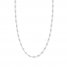 20" Cable Chain Necklace 14K White Gold Appx. .8mm