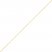 Singapore Chain Necklace 14K Yellow Gold 22"
