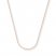Wheat Chain Necklace 14K Rose Gold 20" Length