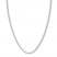 20" Men's Curb Chain Necklace 14K White Gold Appx. 2.7mm