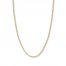 18" Textured Rope Chain 14K Yellow Gold Appx. 2.15mm