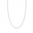20" Cable Chain Necklace 14K Two-Tone Gold Appx. 1mm