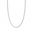 20" Rolo Chain Necklace 14K White Gold Appx. 2.5mm