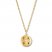 Diamond Star Compass Necklace 1/10 Carat 10K Yellow Gold 20
