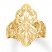 Butterfly Filigree Ring 14K Yellow Gold