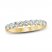 Diamond Anniversary Ring 1 ct tw Round-cut 18K Yellow Gold