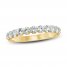 Diamond Anniversary Ring 1 ct tw Round-cut 18K Yellow Gold