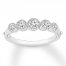 "True Love" Diamond Ring 3/8 ct tw Round-cut 10K White Gold
