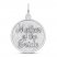 Mother of the Bride Charm Sterling Silver