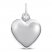 Heart Charm Sterling Silver