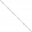 Beaded Anklet Sterling Silver