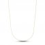 Rolo Cable Chain Necklace 14K Rose Gold 18"