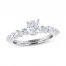 Adrianna Papell Diamond Engagement Ring 1-5/8 ct tw 14K White Gold