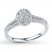 Previously Owned Diamond Promise Ring 1/4 ct tw 10K White Gold