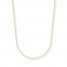 Cable Chain Necklace 14K Yellow Gold 24" Length