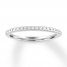 Diamond Wedding Band 1/6 ct tw Round-cut 14K White Gold