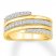 Diamond Ring 1/2 ct tw Round-cut 10K Yellow Gold