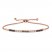 Le Vian Diamond Bolo Bracelet 1-3/8 ct tw 14K Strawberry Gold