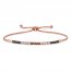 Le Vian Diamond Bolo Bracelet 1-3/8 ct tw 14K Strawberry Gold