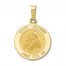 St. Anthony Medal Charm 14K Yellow Gold