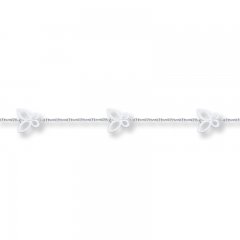 Butterfly Anklet Sterling Silver
