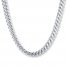 Men's Foxtail Necklace Stainless Steel 20" Length