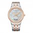 Citizen Calendrier Mother-of-Pearl Stainless Steel Women's Watch FD0006-56D
