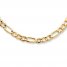 Figaro Necklace 10K Yellow Gold 22" Length