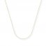 Bead Chain Necklace 14K Yellow Gold 18" Length