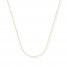 Bead Chain Necklace 14K Yellow Gold 18" Length