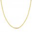 Beaded Necklace 14K Yellow Gold 20"