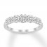 Diamond Anniversary Band 1/3 ct tw Round-cut 10K White Gold