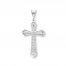 Cross Charm Sterling Silver