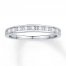 Previously Owned Diamond Anniversary Band 1/5 carat tw 14K White Gold
