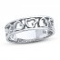 Heart Ring 14K White Gold