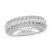 Neil Lane Premier Diamond Anniversary Ring 1-1/4 ct tw Marquise/Round-Cut 14K White Gold