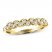 Adrianna Papell Diamond Anniversary Ring 1/4 ct tw Round-cut 14K Yellow Gold