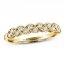 Adrianna Papell Diamond Anniversary Ring 1/4 ct tw Round-cut 14K Yellow Gold