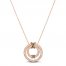 Le Vian Necklace 7/8 ct tw Diamonds 14K Strawberry Gold 18"