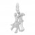 Dancing Couple Sterling Silver