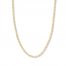 16 Link Chain Necklace 14K Yellow Gold Appx. 3.85mm