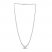 Diamond Riviera Necklace 3 ct tw Round-Cut 10K White Gold 17"