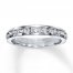 Previously Owned Diamond Band 1/4 ct tw Round-cut 14K White Gold
