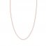 20" Snake Chain 14K Rose Gold Appx. 1mm