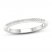 Diamond Wedding Band 1/15 ct tw Round-cut 10K White Gold