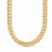 Men's Hollow Cuban Curb Chain Necklace 14K Yellow Gold 26"